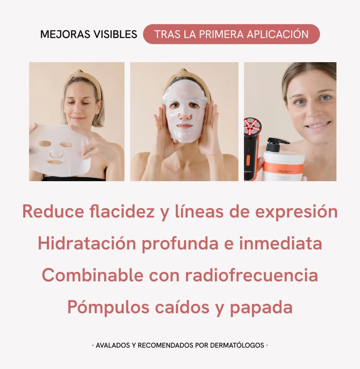 RF Tratamiento Flacidez Facial Extra Colágeno - Image 3